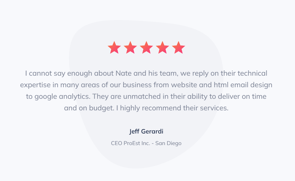 Group6Interactive Vermont Web Design Agency -Clients Testimonial 2
