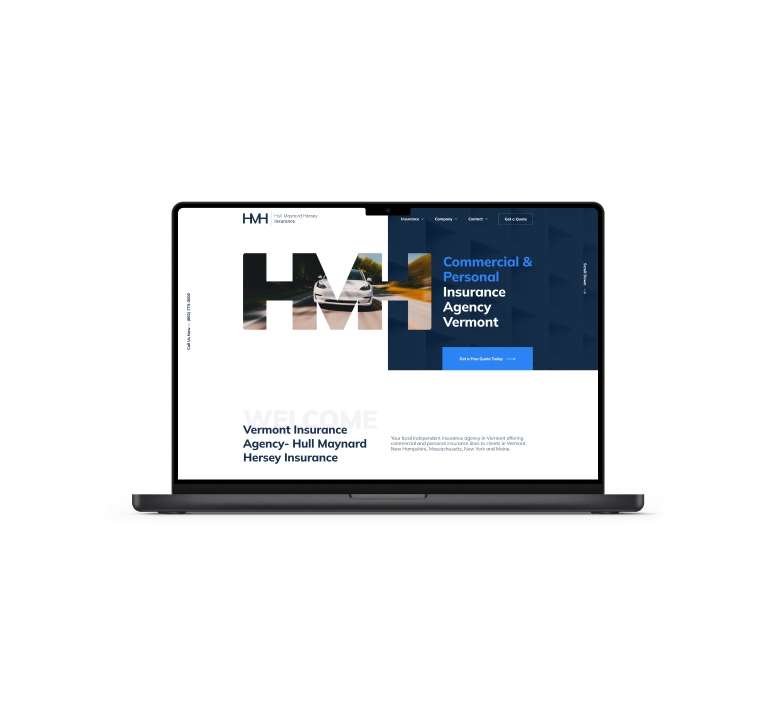 Hull Maynard Hersey Insurance Agency Website Preview